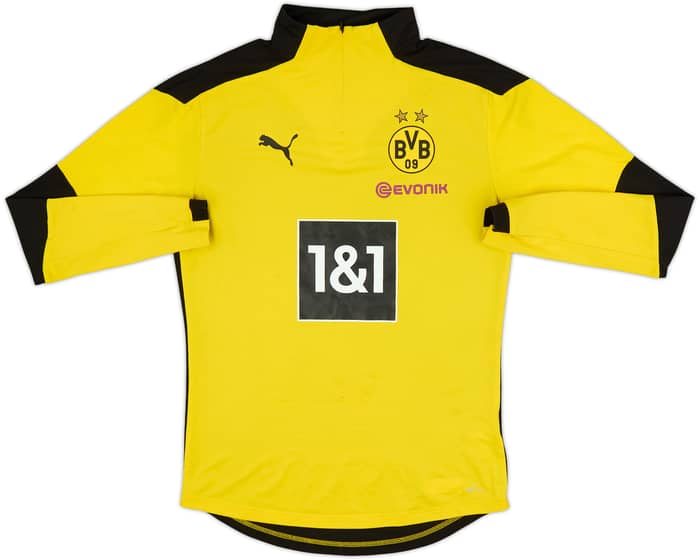 2020-21 Borussia Dortmund Puma 1/4 Zip Drill Top - 6/10 - (S)