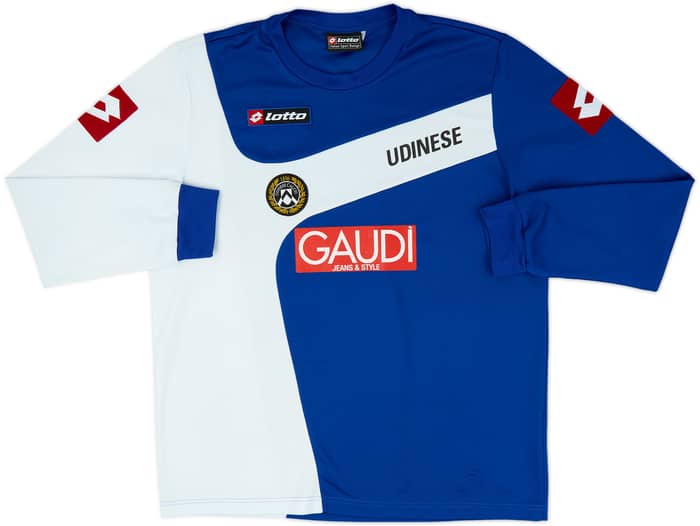 2006-07 Udinese Lotto Training L/S Shirt - 8/10 - (L)