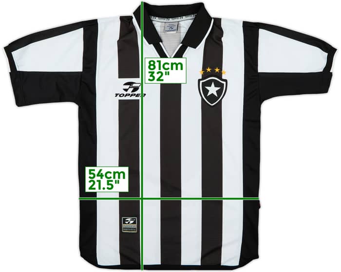 2000 Botafogo Home Shirt #9 - 9/10 - (L)