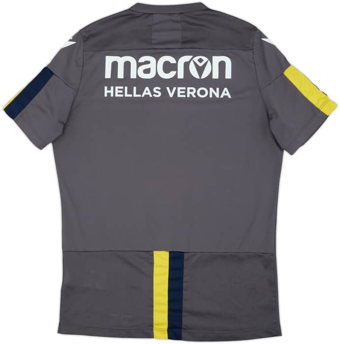 2019-20 Hellas Verona Macron Player Issue Training Shirt #8 - 10/10 - (XL)
