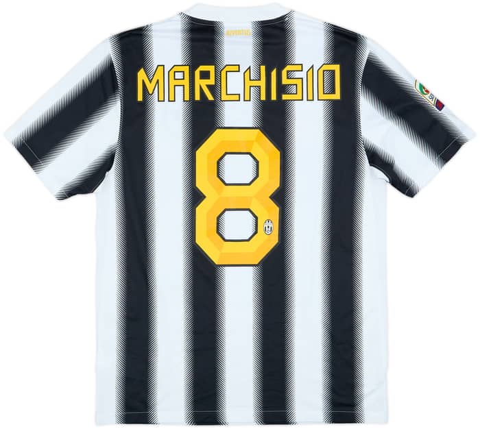 2011-12 Juventus Home Shirt Marchisio #8 - 7/10 - (M)