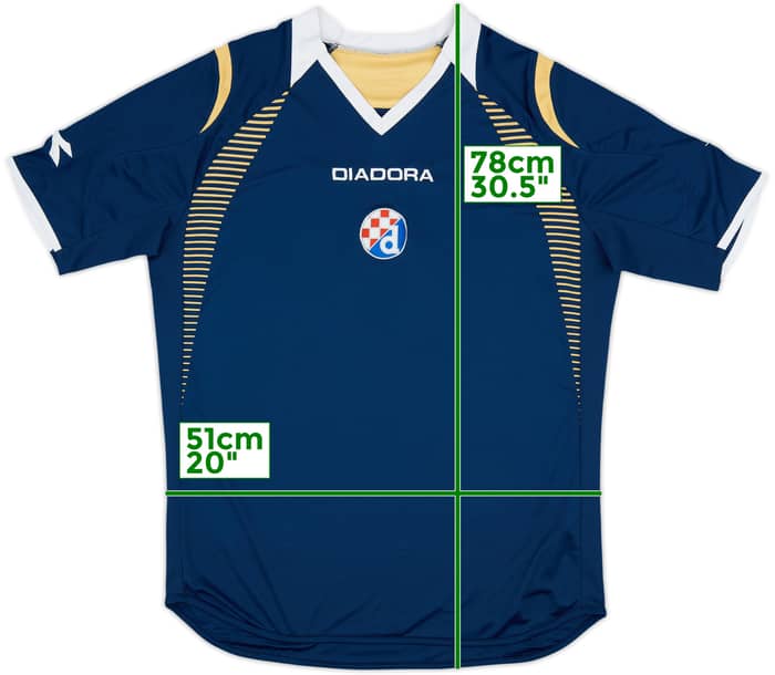 2007-08 Dinamo Zagreb Third Shirt - 8/10 - (XL)