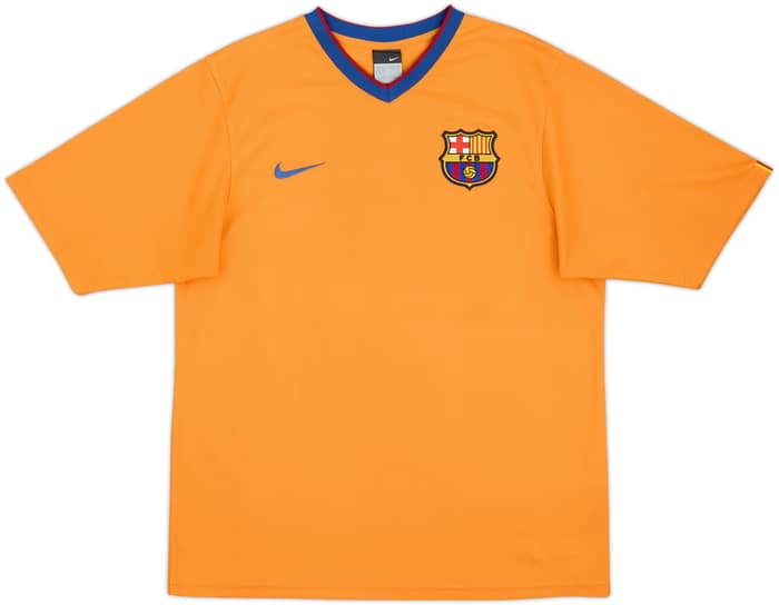 2006-08 Barcelona Basic Away Shirt Ronaldinho #10 - 9/10 - (M)