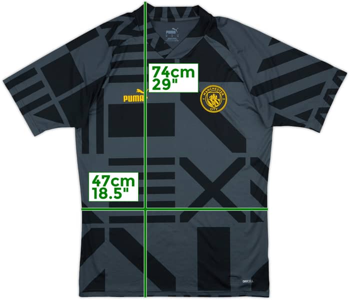 2022-23 Manchester City Puma Training Shirt - 9/10 - (M)