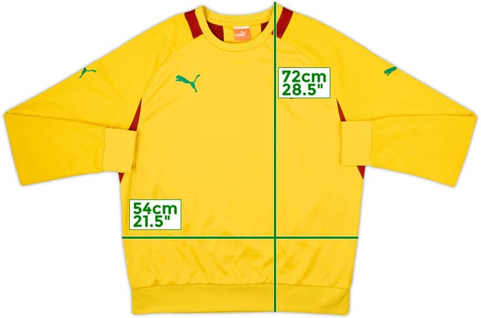 2010-11 Cameroon Puma Sweat Top - 7/10 - (L)