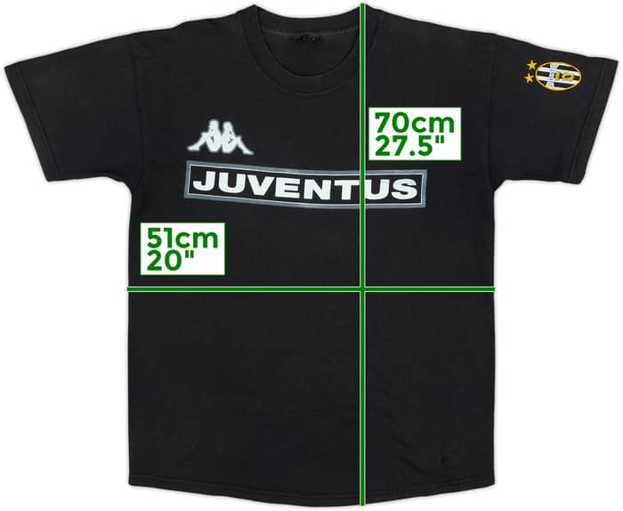1998-99 Juventus Kappa Cotton Tee - 5/10 - (M)