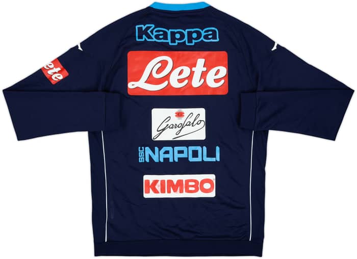 2017-18 Napoli Kappa Sweat Top - 7/10 - (XL)