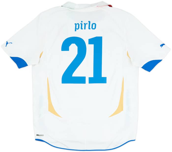 2010-12 Italy Away Shirt Pirlo #21 - 8/10 - (XL)