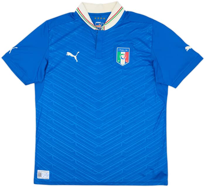 2012-13 Italy Home Shirt - 4/10 - (XL)