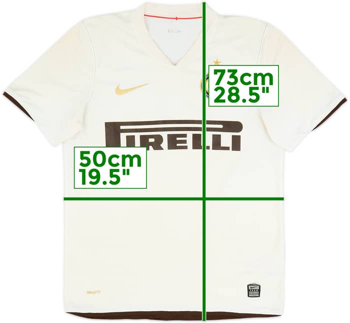 2008-09 Inter Milan Away Shirt - 4/10 - (S)
