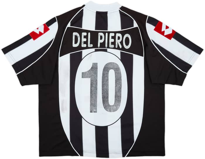 2001-02 Juventus Home Shirt Del Piero #10 - 5/10 - (XL)