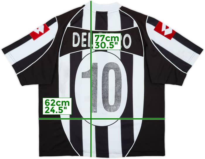 2002-03 Juventus Home Shirt Del Piero #10 - 5/10 - (XL)