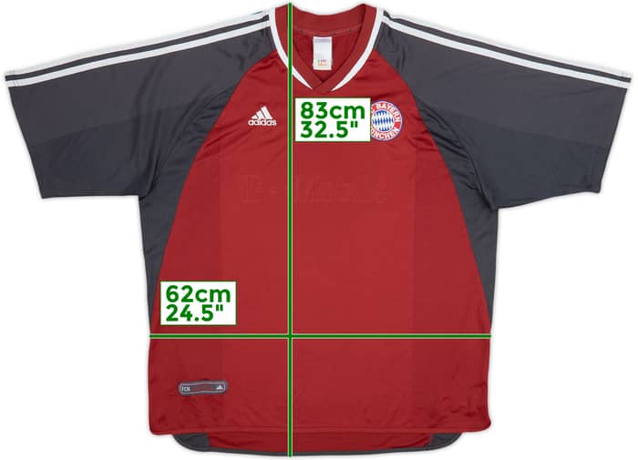 2002-03 Bayern Munich Home Shirt - 4/10 - (XL)