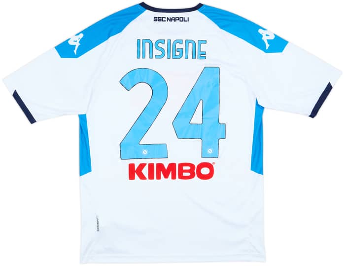 2019 Napoli Third Shirt Insigne #24 - 8/10 - (XL)
