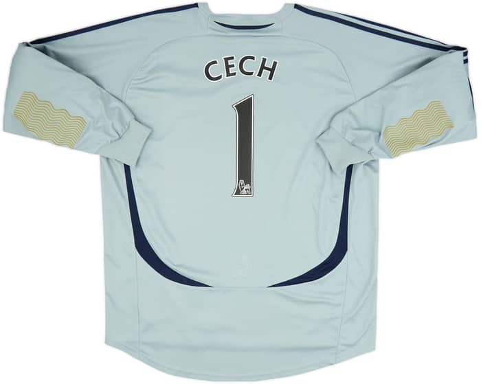 2007-08 Chelsea Player Issue GK Shirt Cech #1 - 7/10 - (XL)