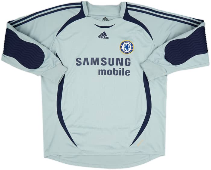 2007-08 Chelsea Player Issue GK Shirt Cech #1 - 7/10 - (XL)