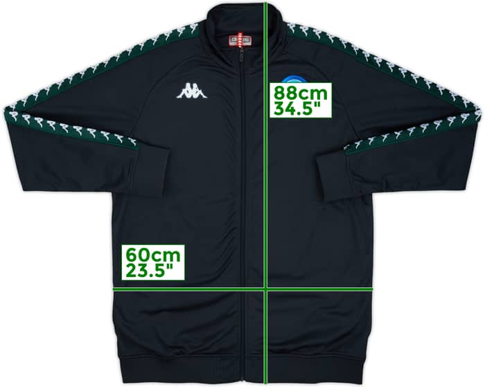 2016-17 Napoli Kappa Track Jacket - 8/10 - (3XL)