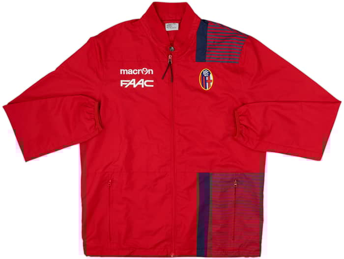 2015-16 Bologna Macron Track Jacket - 8/10 - (L)