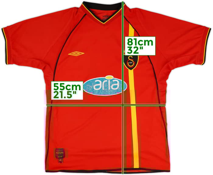 2002-03 Galatasaray Away Shirt - 6/10 - (L)