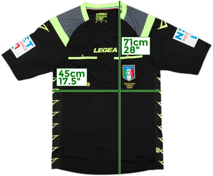 2014-15 Italy FIGC Legea Referee Shirt - 10/10 - (M)