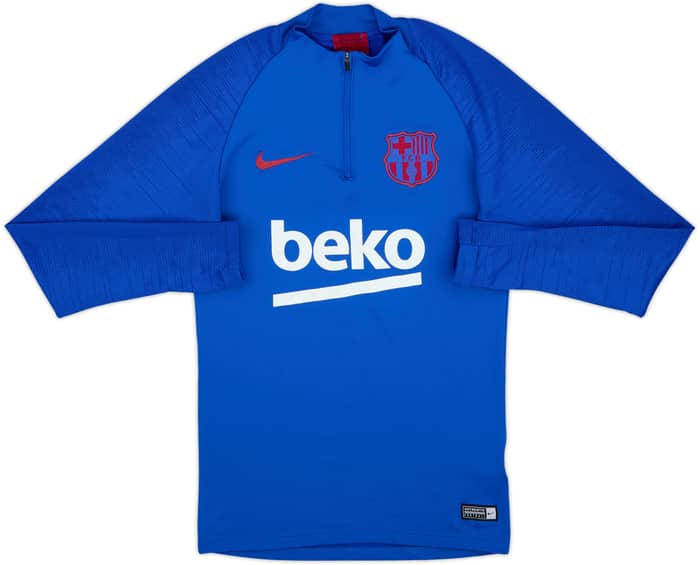 2019-20 Barcelona Nike 1/4 Zip Training Top - 8/10 - (XS)