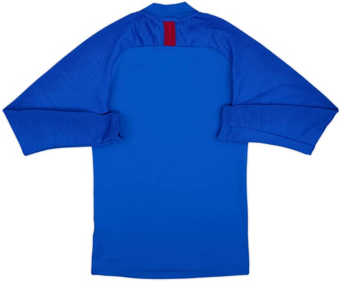 2019-20 Barcelona Nike 1/4 Zip Training Top - 8/10 - (XS)