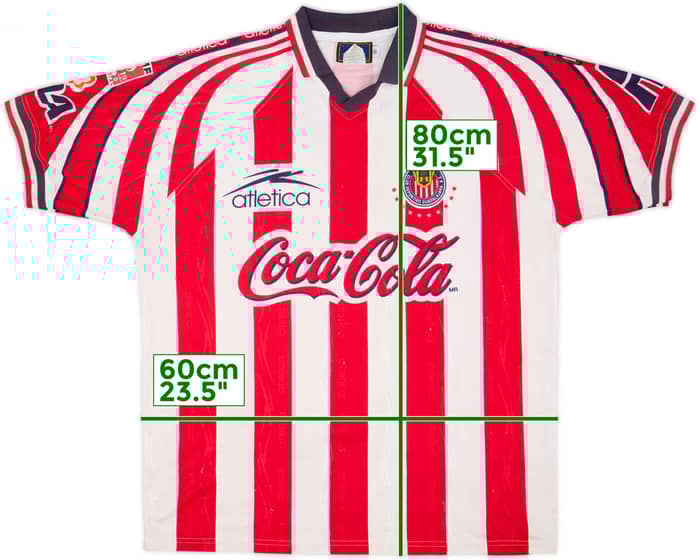 1998-99 Chivas Guadalajara Home Shirt - 6/10 - (XL)