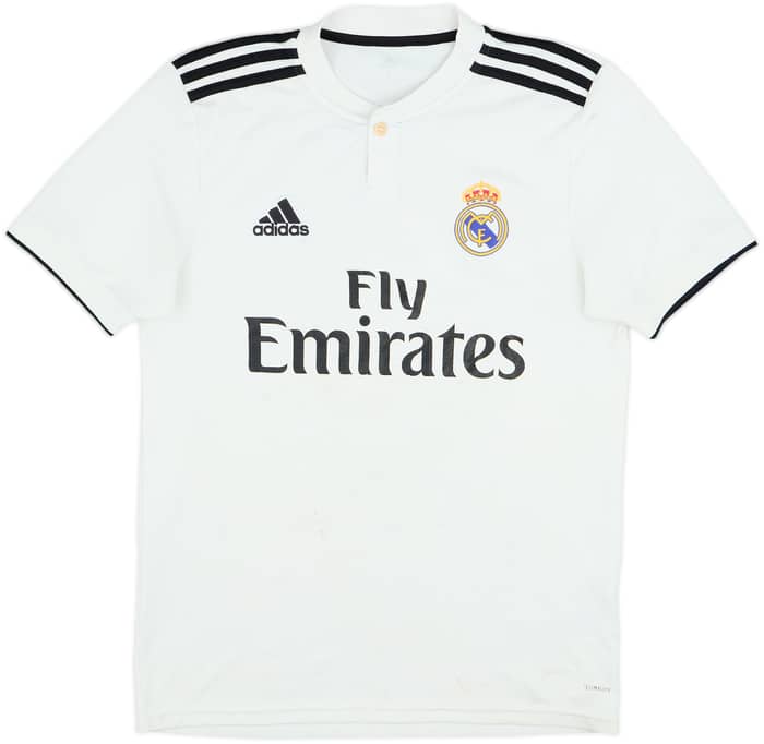 2018-19 Real Madrid Home Shirt - 3/10 - (S)
