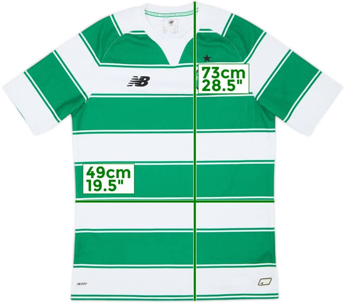 2015-16 Celtic Home Shirt - 7/10 - (M)