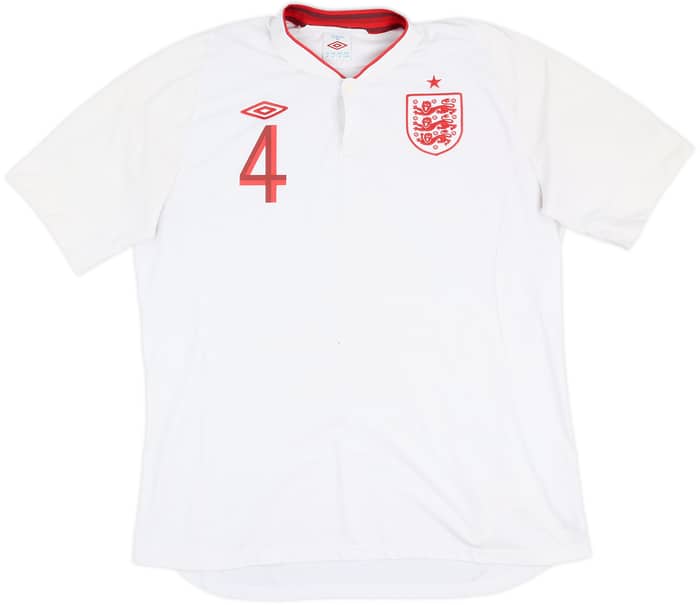 2012-13 England Home Shirt Gerrard #4 - 6/10 - (XL)