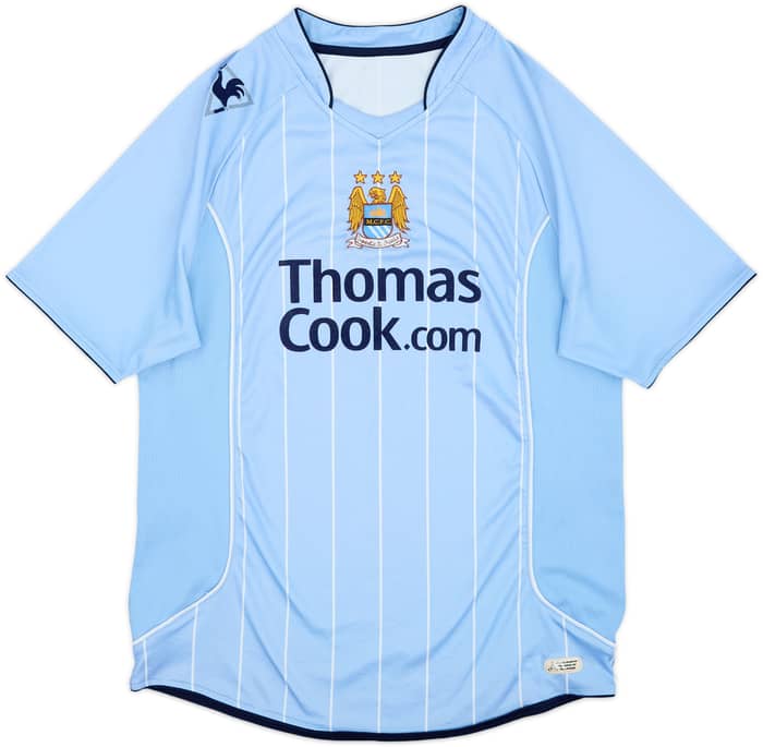 2007-08 Manchester City Home Shirt - 5/10 - (M)