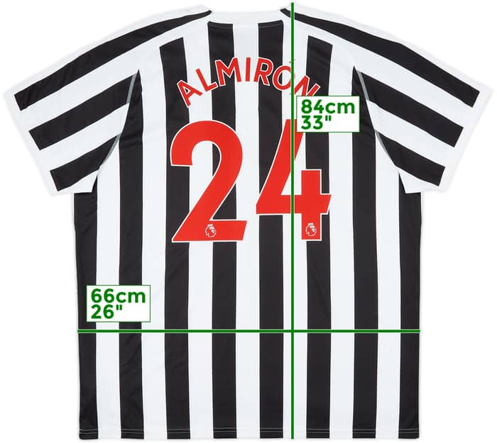 2018-19 Newcastle Home Shirt Almiron #24 - 9/10 - (3XL)