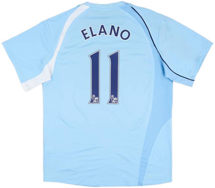 2008-09 Manchester City Home Shirt Elano #11 - 5/10 - (L)