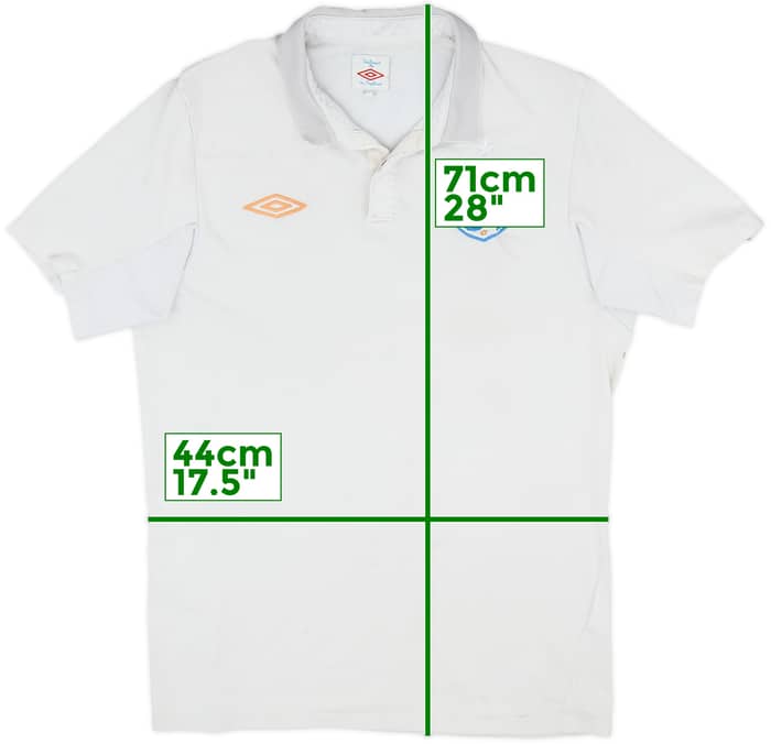 2009-10 England Home Shirt - 4/10 - (M)