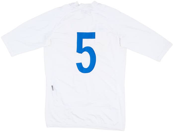 2004-05 Italy Rugby Away Shirt #5 - 5/10 - (L)