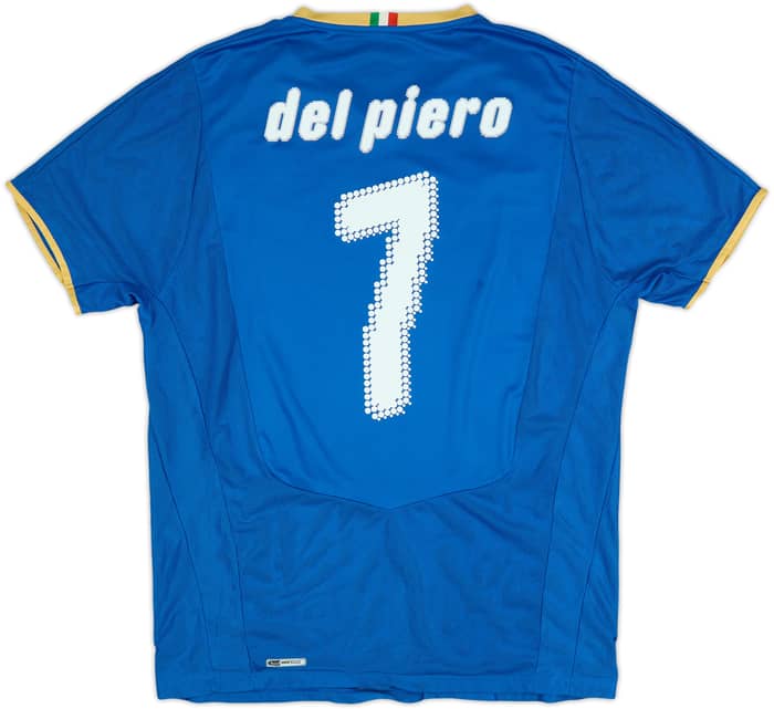 2007-08 Italy Home Shirt Del Piero #7 - 5/10 - (L)