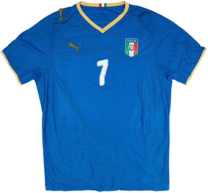 2007-08 Italy Home Shirt Del Piero #7 - 5/10 - (L)