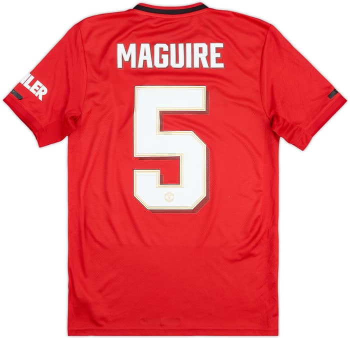 2019-20 Manchester United Home Shirt Maguire #5 - 5/10 - (S)