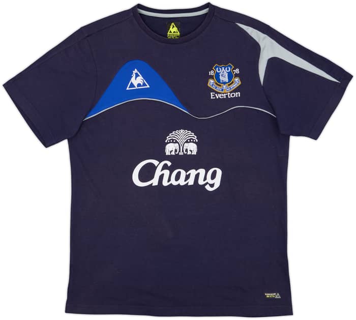 2009-10 Everton Le Coq Sportif Cotton Tee - 8/10 - (L)