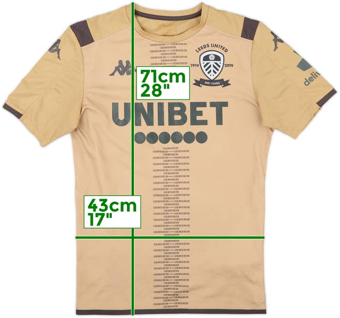 2019-20 Leeds United Kappa Training Shirt - 6/10 - (S)