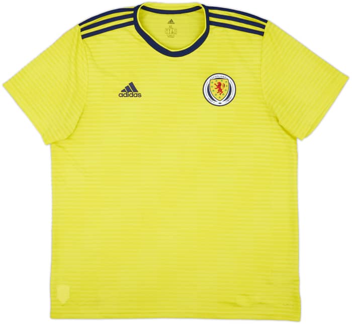 2017-18 Scotland Away Shirt - 8/10 - (XL)