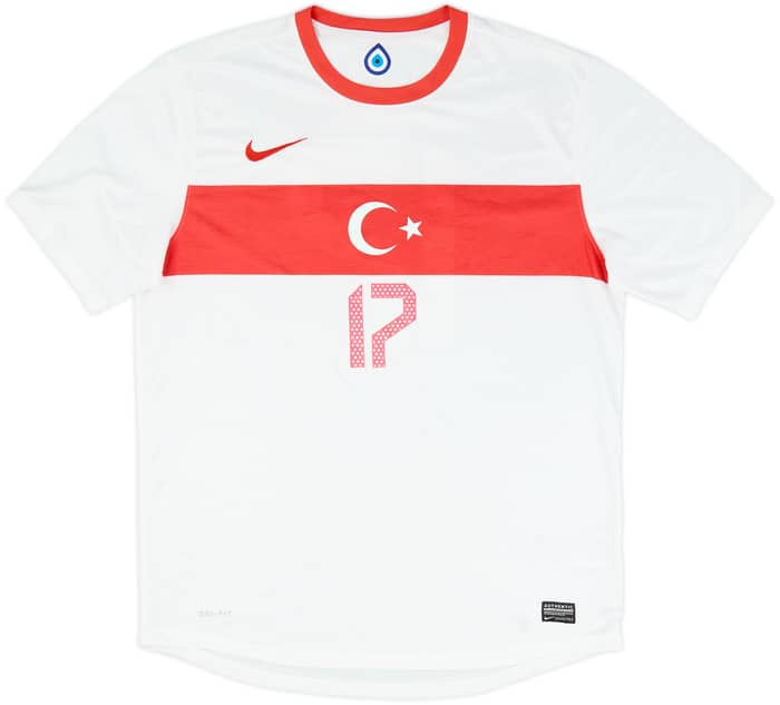 2012-14 Turkey Away Shirt Burak #17 - 7/10 - (L)