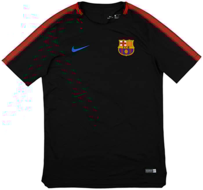 2017-18 Barcelona Nike Training Shirt - 8/10 - (L)