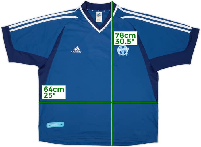 2001-03 Olympique Marseille Third Shirt - 6/10 - (XL)