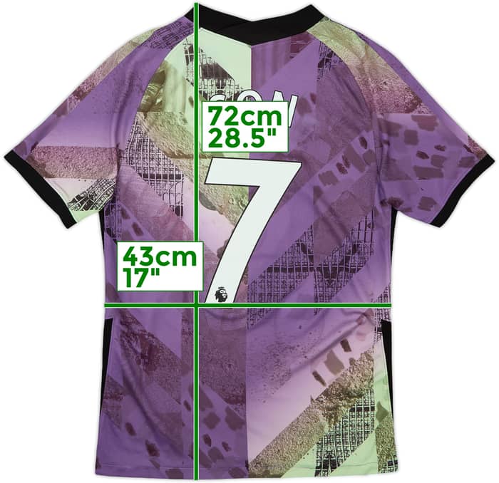 Camiseta de la tercera equipación del Tottenham 2021-22 Son #7 - 6/10 - (S)