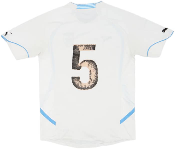 2010-11 Uruguay Away Shirt #5 - 5/10 - (M)