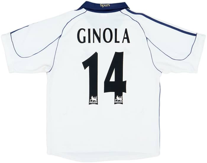 1999-01 Tottenham Home Shirt Ginola #14 - 7/10 - (M)