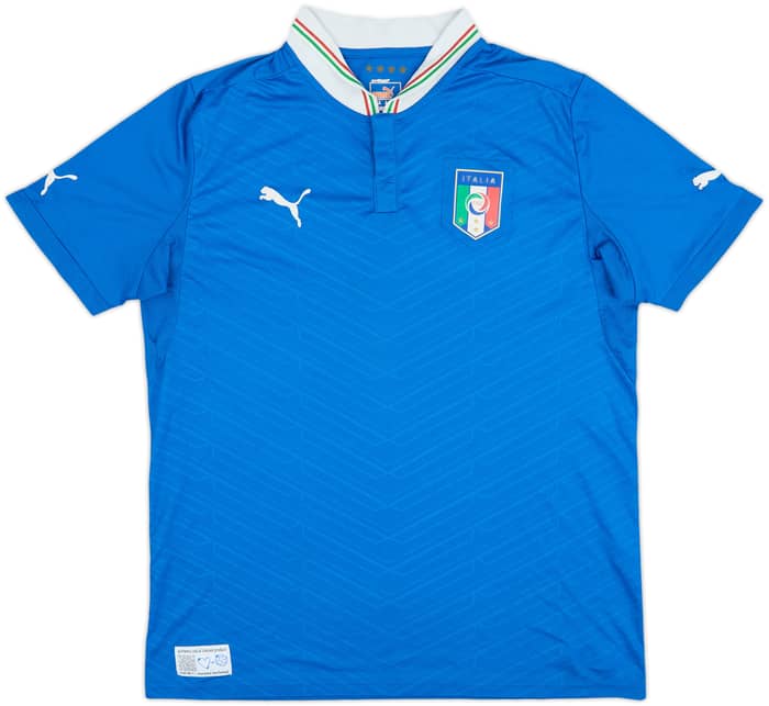 2012-13 Italy Home Shirt - 7/10 - (XL)