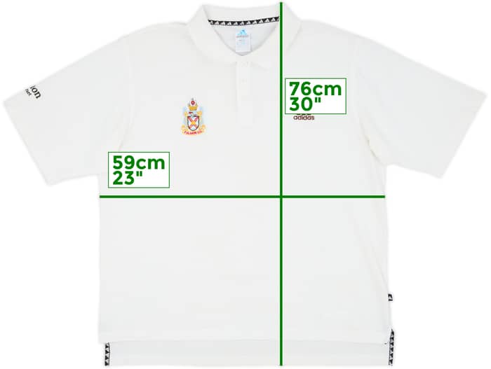 1999-00 Fulham adidas Polo Shirt - 7/10 - (XL)