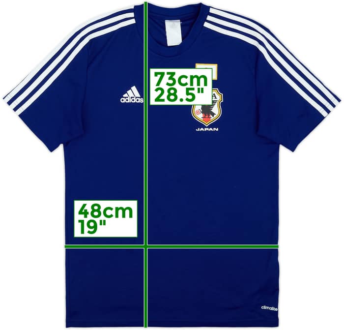 2013-15 Japan Basic Home Shirt #2 - 7/10 - (S)